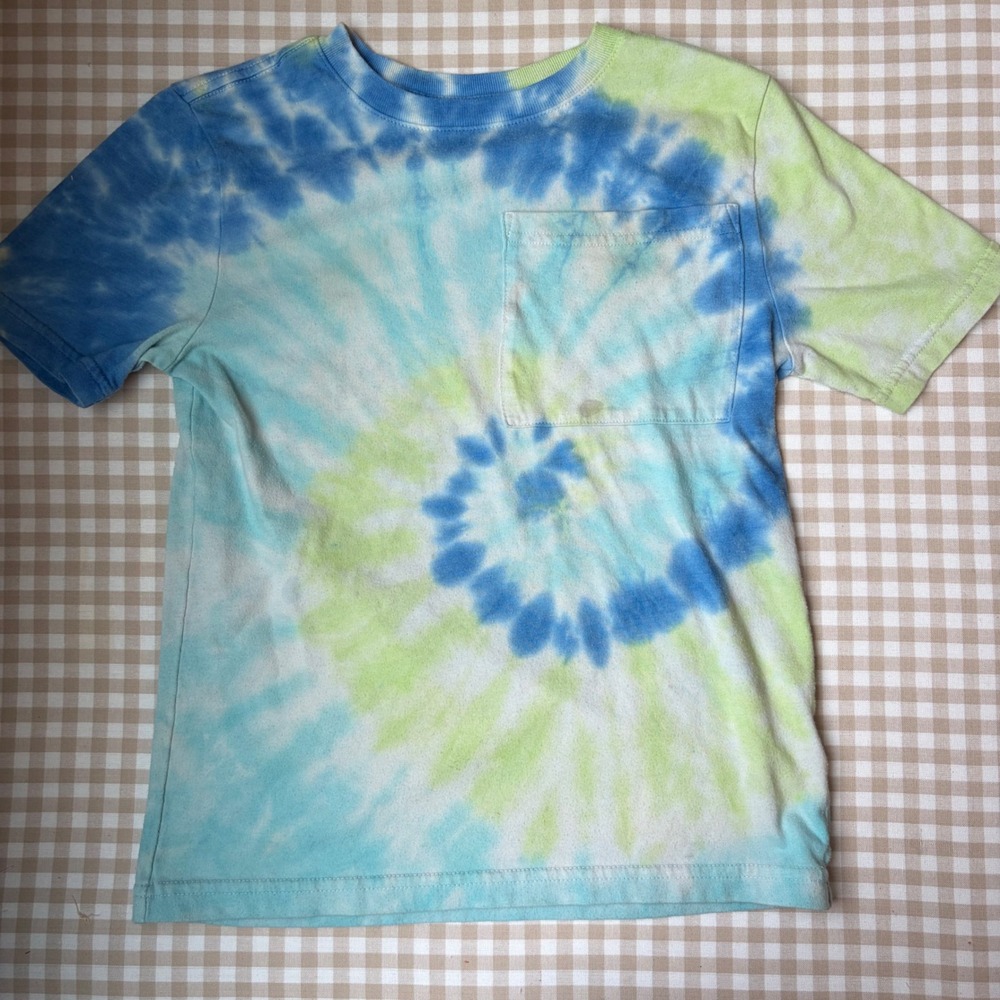 Kids Y2K Size Small Tie Dye Tee / Hippie Boho